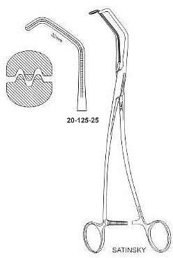 Satinsky Vascular Clamp